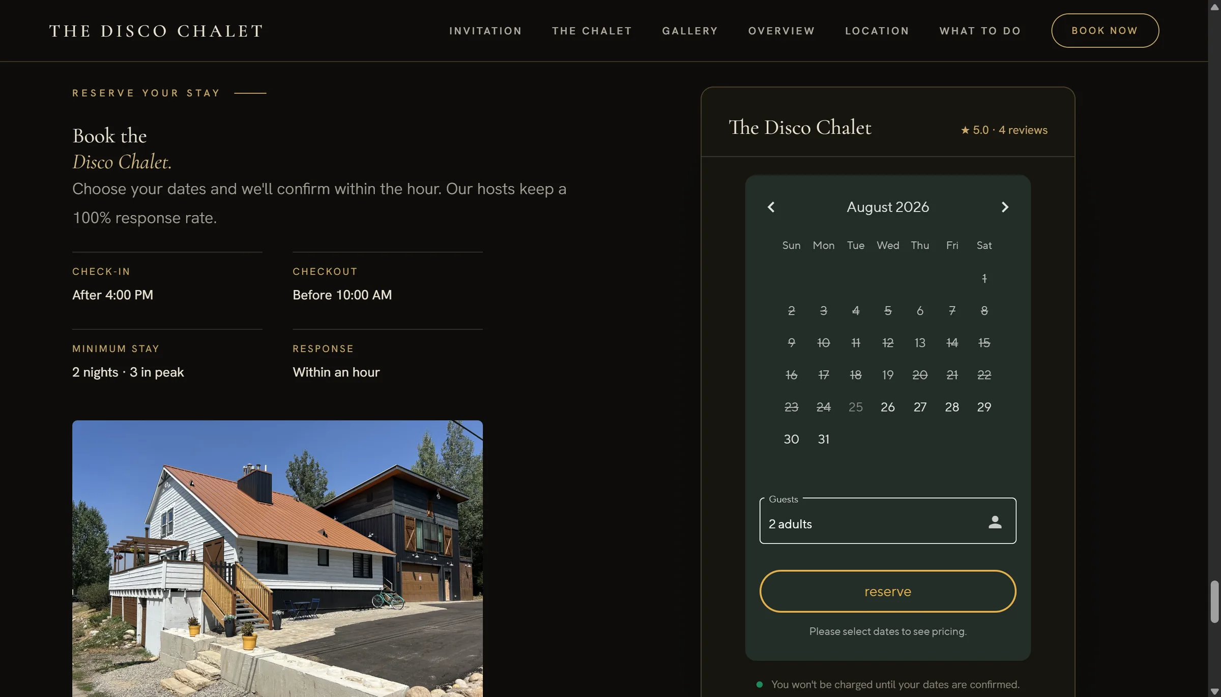 The Disco Chalet, a Steamboat Springs short-term rental